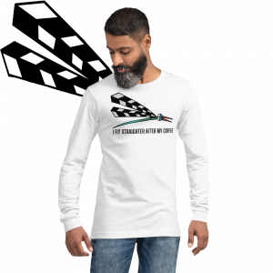 Caffeinated Carl Long Sleeve Tee