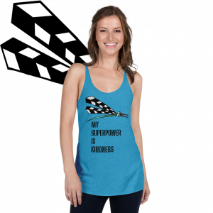 Carl's Superpower Women's Racerback Tank