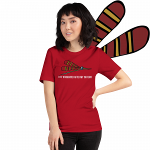 Caffeinated Albert Short-Sleeve T-Shirt