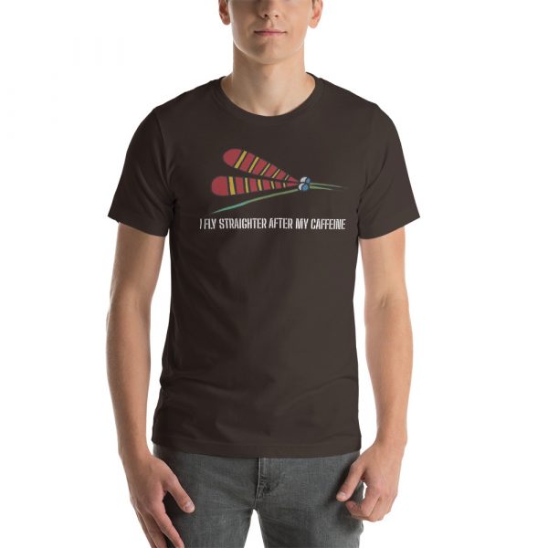 Caffeinated Albert Short-Sleeve T-Shirt - Image 2