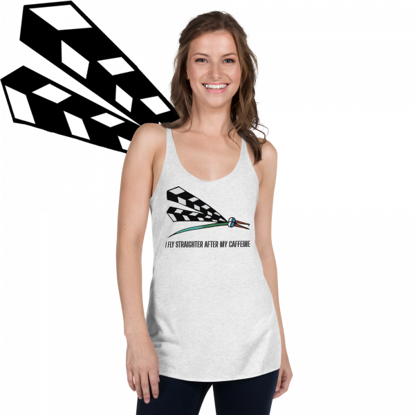 Caffeinated Carl Women's Racerback Tank