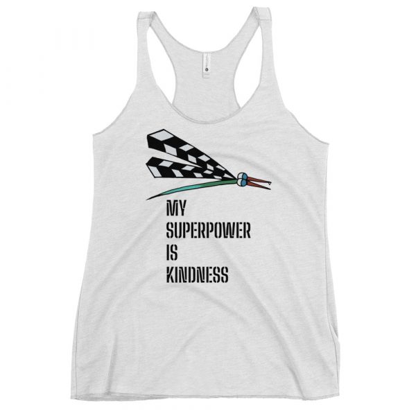 Carl's Superpower Women's Racerback Tank - Image 2