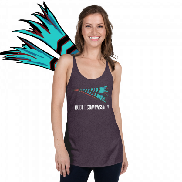 Bedelia's Compassion Women's Racerback Tank