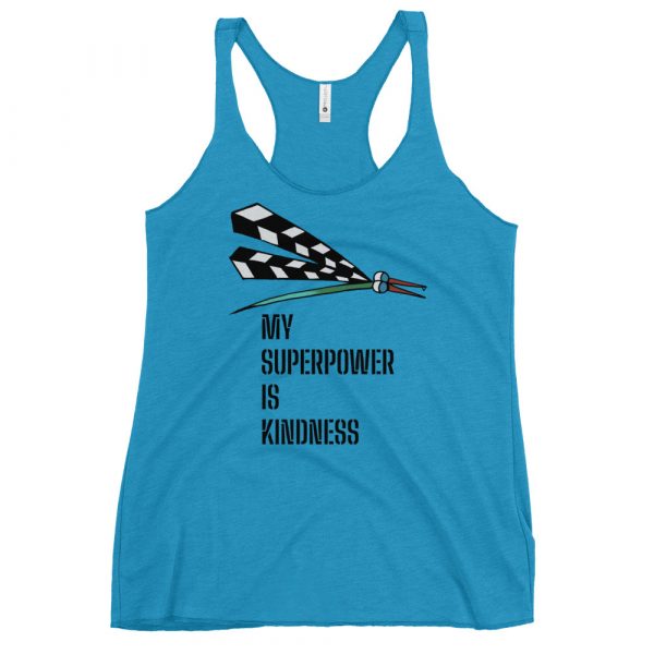 Carl's Superpower Women's Racerback Tank - Image 3